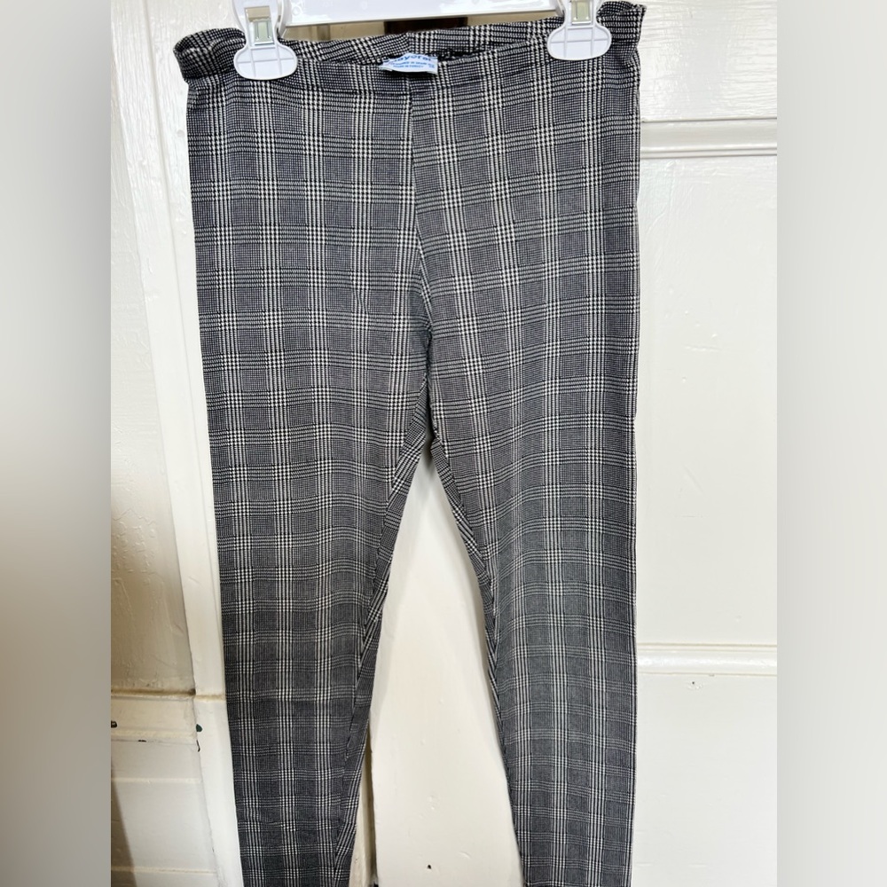 Mayoral checkered leggings Size 12